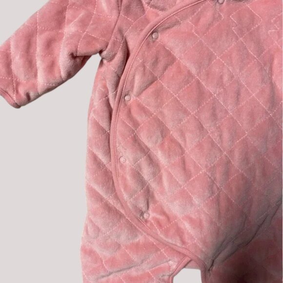 Baby Gap Quilted Hooded Snap-Up Bunting 6-12 Months - Picture 6 of 9